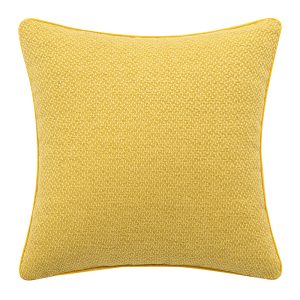 INS Style Minimalist Solid Color Faux Linen Patchwork Pillow Cover