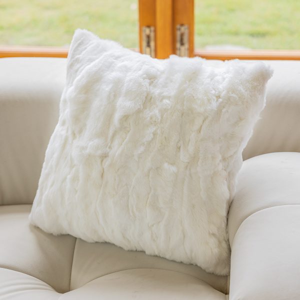 Modern Cream Sofa Cushion Cover - Versatile for Living Room, Lumbar Support, Window Seating, Bedside Pillow