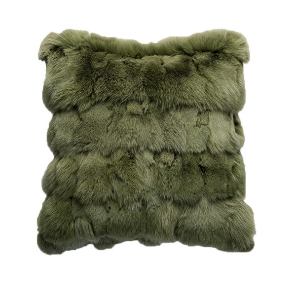 Wholesale Gradient Wool Pillow Cover - Bed Backrest and Living Room Sofa Accent Pillow