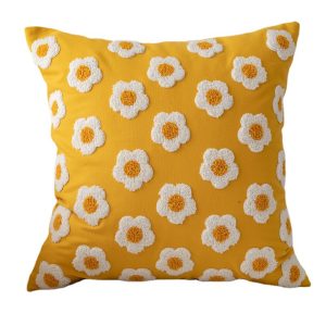 Wheat Pattern Plush Velvet Pillow Cover - Elevate Your Space with Comfort and Style