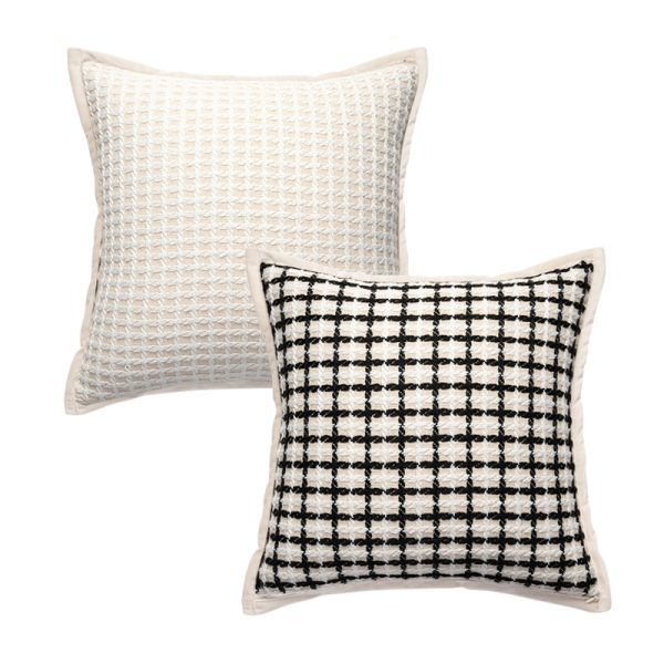 Chanel-Inspired Sofa Pillow Cover