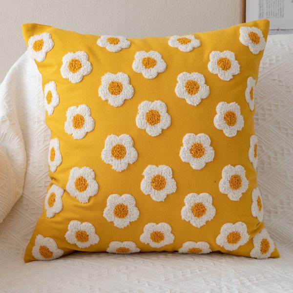 Wheat Pattern Plush Velvet Pillow Cover - Elevate Your Space with Comfort and Style