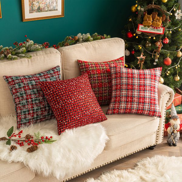 Christmas Snowflake Pillow