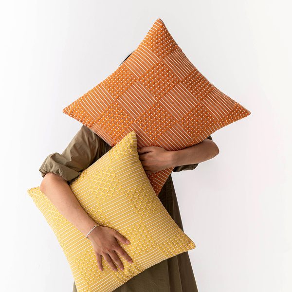 Minimalist Double-Sided Jacquard Pillow Cover