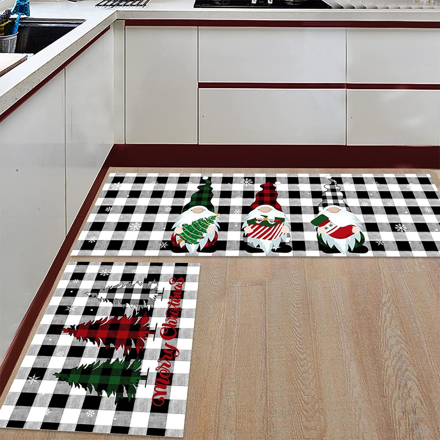 Christmas Kitchen Rugs