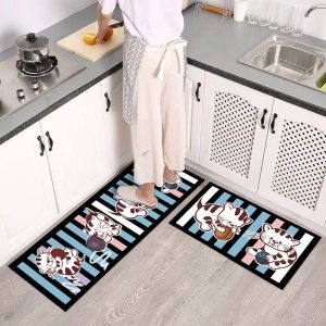 Fish Kitchen Mat Set