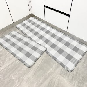 Kitchen Mats Black and White Kitchen Rugs