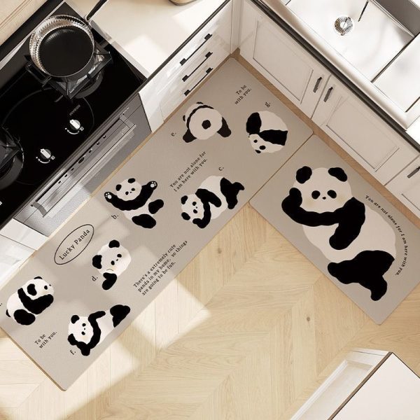 Pandas Kitchen Rugs