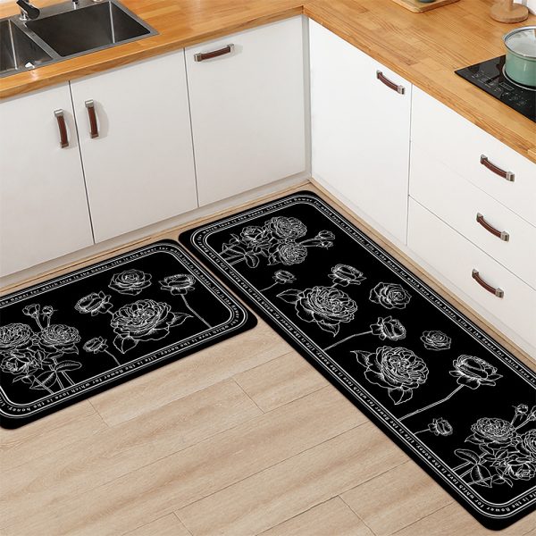 Flower Kitchen Floor Mat