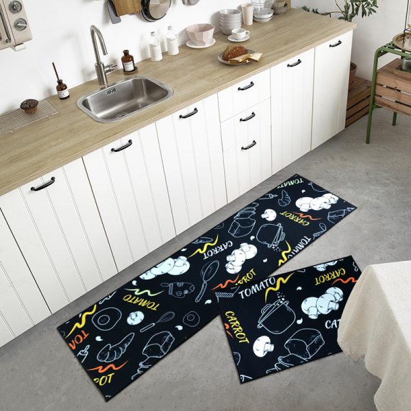 Kitchen Rug and Mat Set of 2