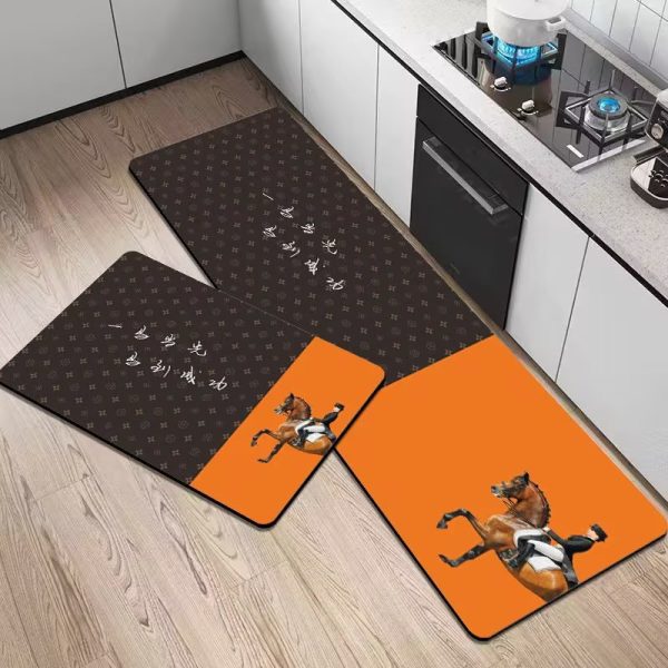 Cartoon Bear Kitchen Mat