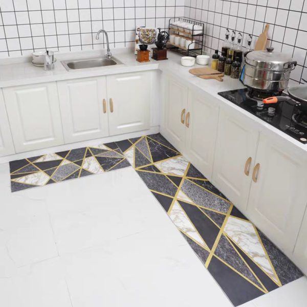 Geometic Style Kitchen Rugs