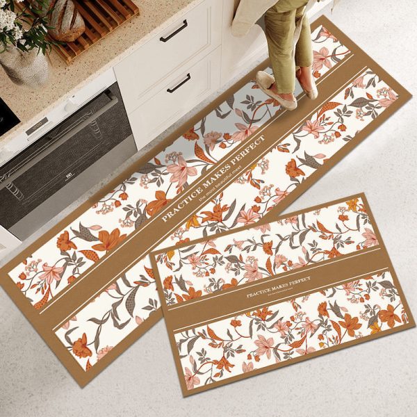 Leaves Fall Kitchen Mats Set