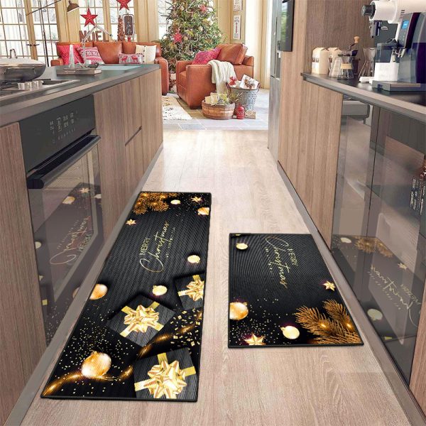 Merry Christmas Kitchen Mats