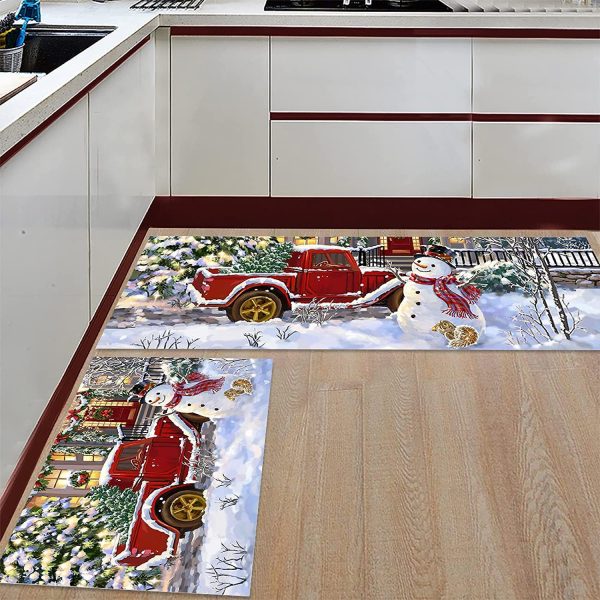 Christmas Kitchen Rugs