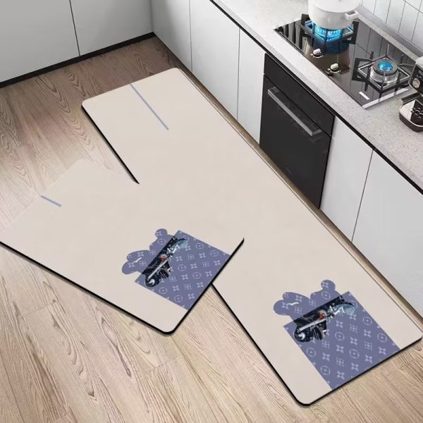 Cartoon Bear Kitchen Mat