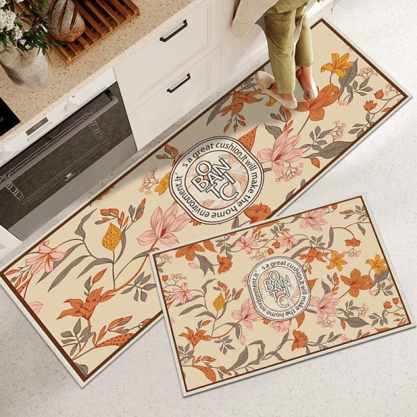 Leaves Fall Kitchen Mats Set