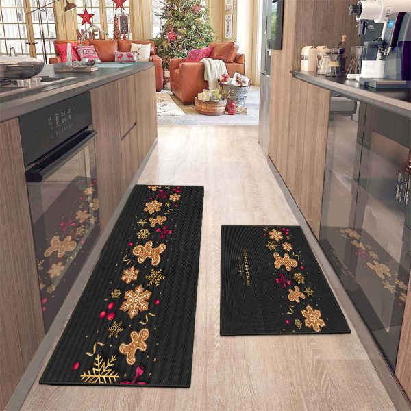 Merry Christmas Kitchen Mats