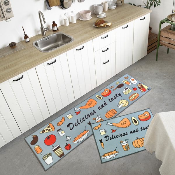 Kitchen Rug and Mat Set of 2