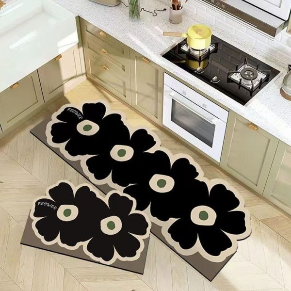 2 Pcs Kitchen Rug Set