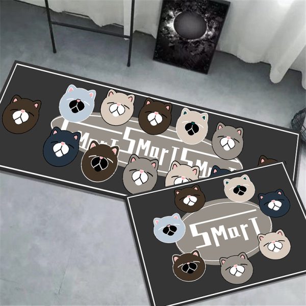 Cute Dogs Kitchen Rugs Floor Mat