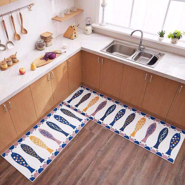 Fish Kitchen Mat Set