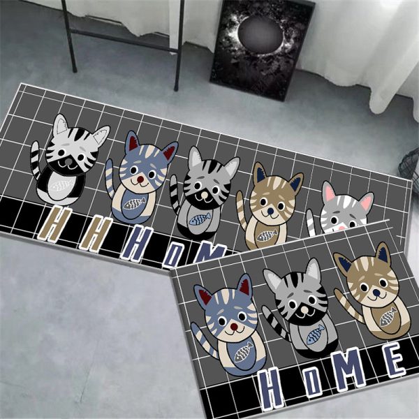 Cute Dogs Kitchen Rugs Floor Mat