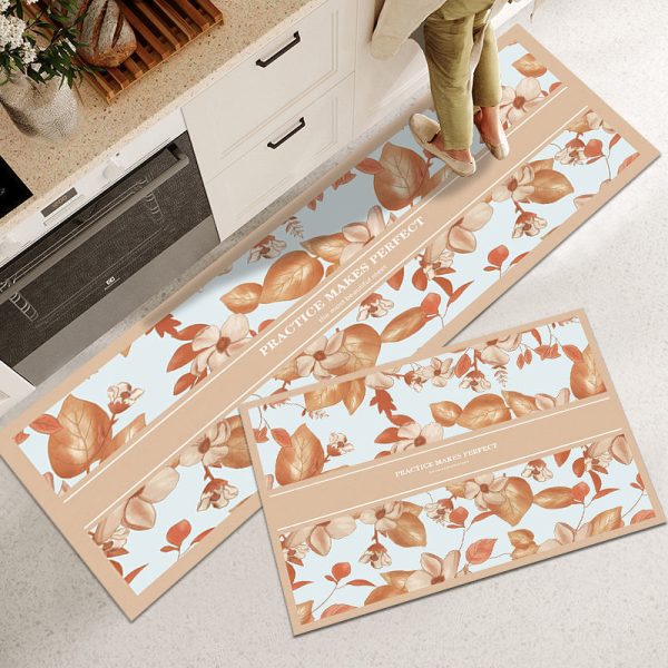 Leaves Fall Kitchen Mats Set