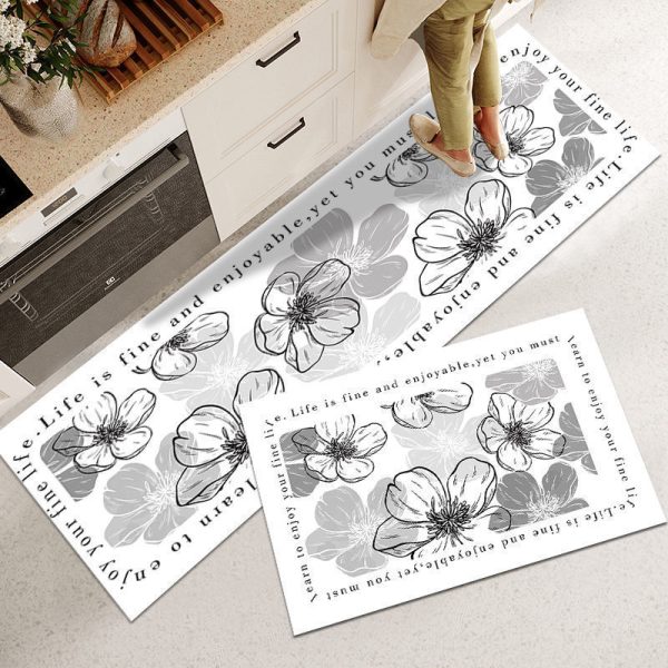 Leaves Fall Kitchen Mats Set