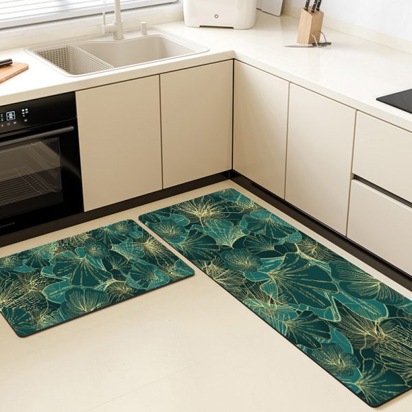 Flowers Kitchen Mats Set