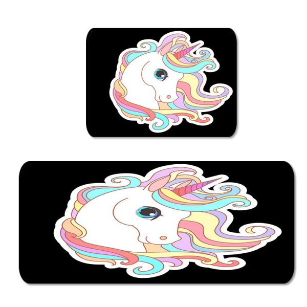 Unicorns Kitchen Mat Set of 2