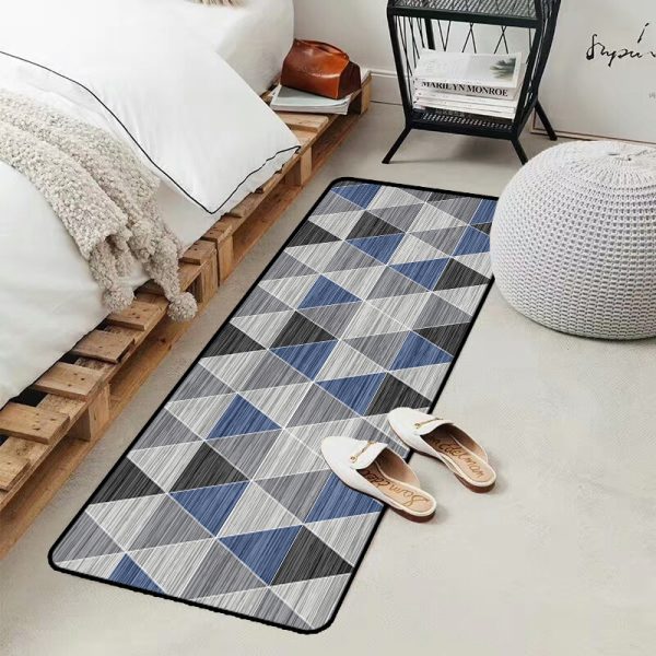 Triangle Spliced Kitchen Rugs