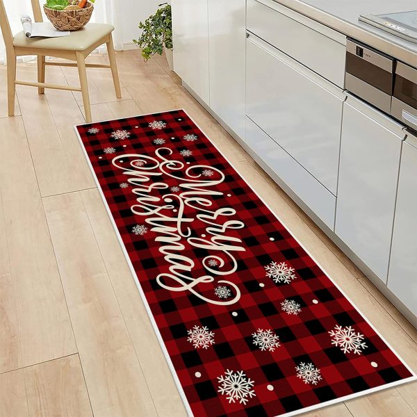 Christmas Kitchen Rug Set