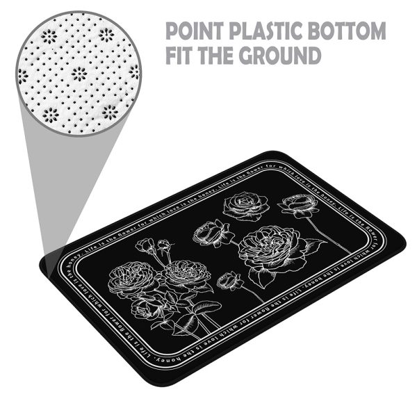 Flower Kitchen Floor Mat