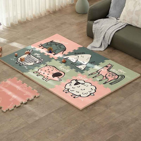 Forest Party Thickened Shock Absorbing Odorless Safe baby crawling mat