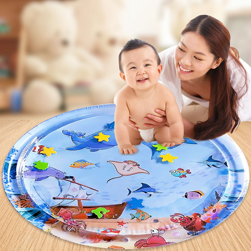 Floating animal environmental protection pvc baby special inflatable pat water cushion