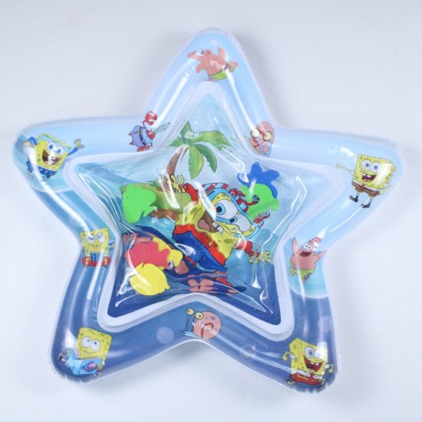 Interesting early education intelligence development inflatable baby water mat