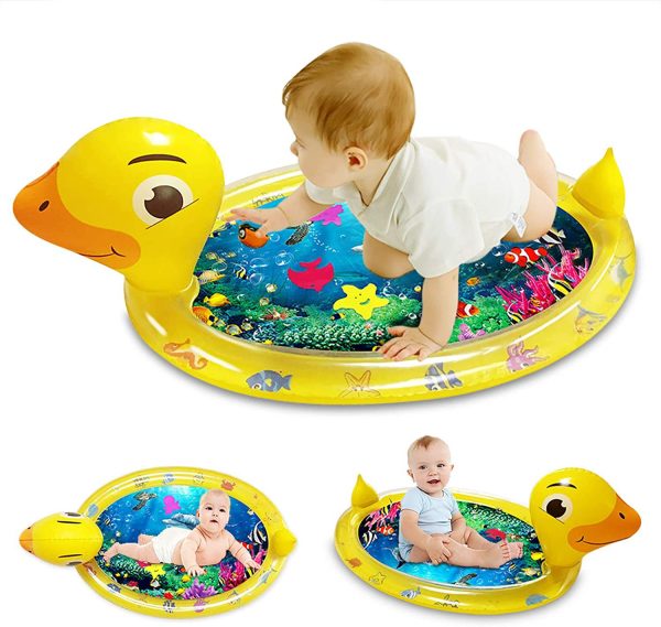 Large size ocean fish inflatable baby water mat