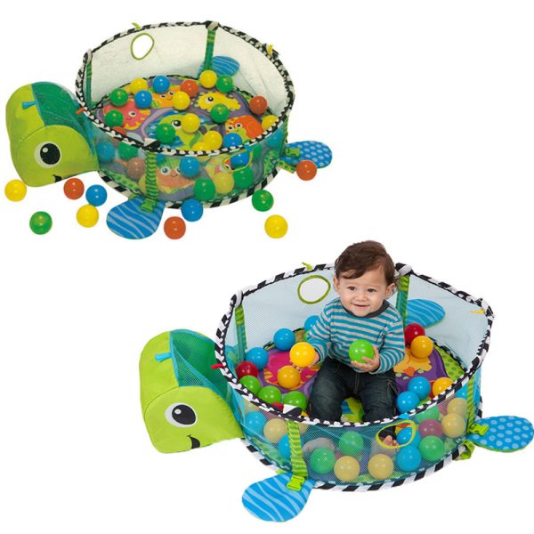 Baby multifunctional ocean ball pool fitness frame fence crawling mat