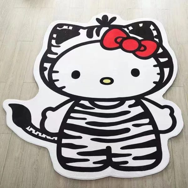 Hello Kitty cute pink absorbent washable Kids rug