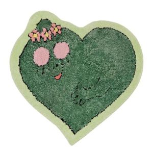 Les Barbapapa round cute skin-friendly and durable children's rug