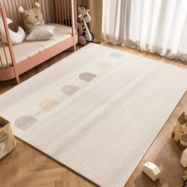 Cartoon animal skin-friendly thick warm special carpet for children's room