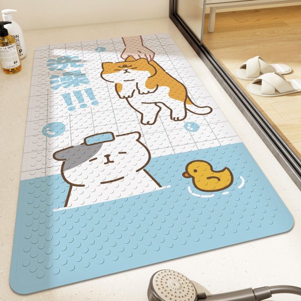 PVC cartoon children's bath special non-slip floor mat