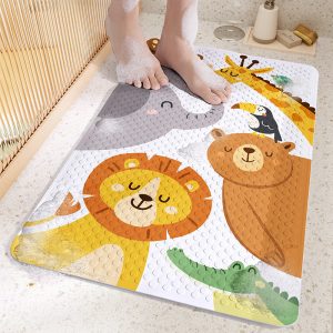 PVC cartoon children's bath special non-slip floor mat