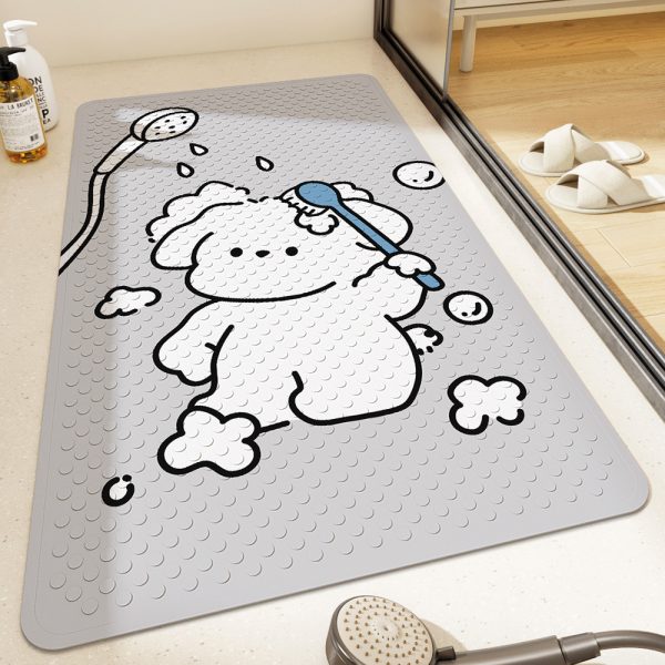 PVC cartoon children's bath special non-slip floor mat