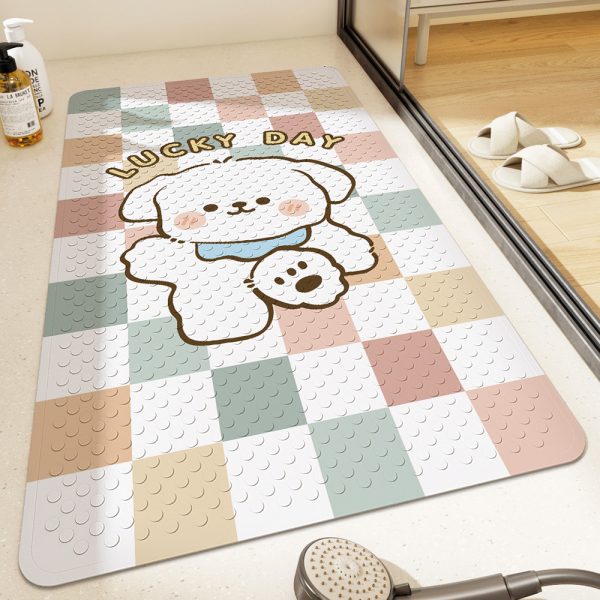 PVC cartoon children's bath special non-slip floor mat