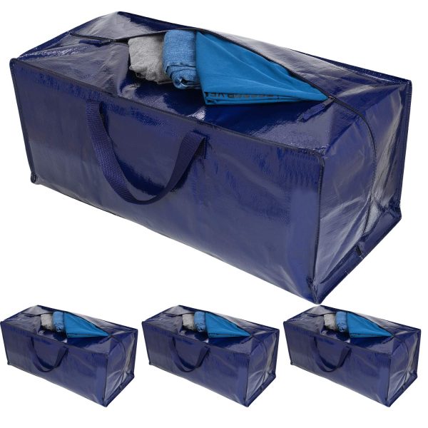 8 Pack Heavy Duty Extra Large Moving Storage Bags