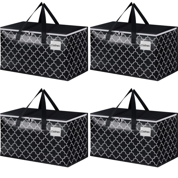 6 Pack Heavy Duty Moving Storage Bags