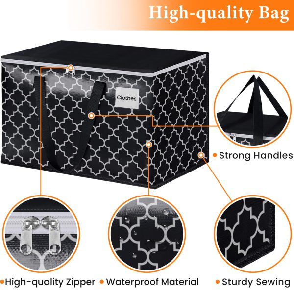 6 Pack Heavy Duty Moving Storage Bags