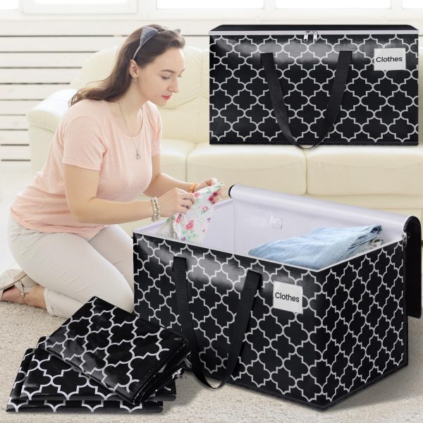 6 Pack Heavy Duty Moving Storage Bags